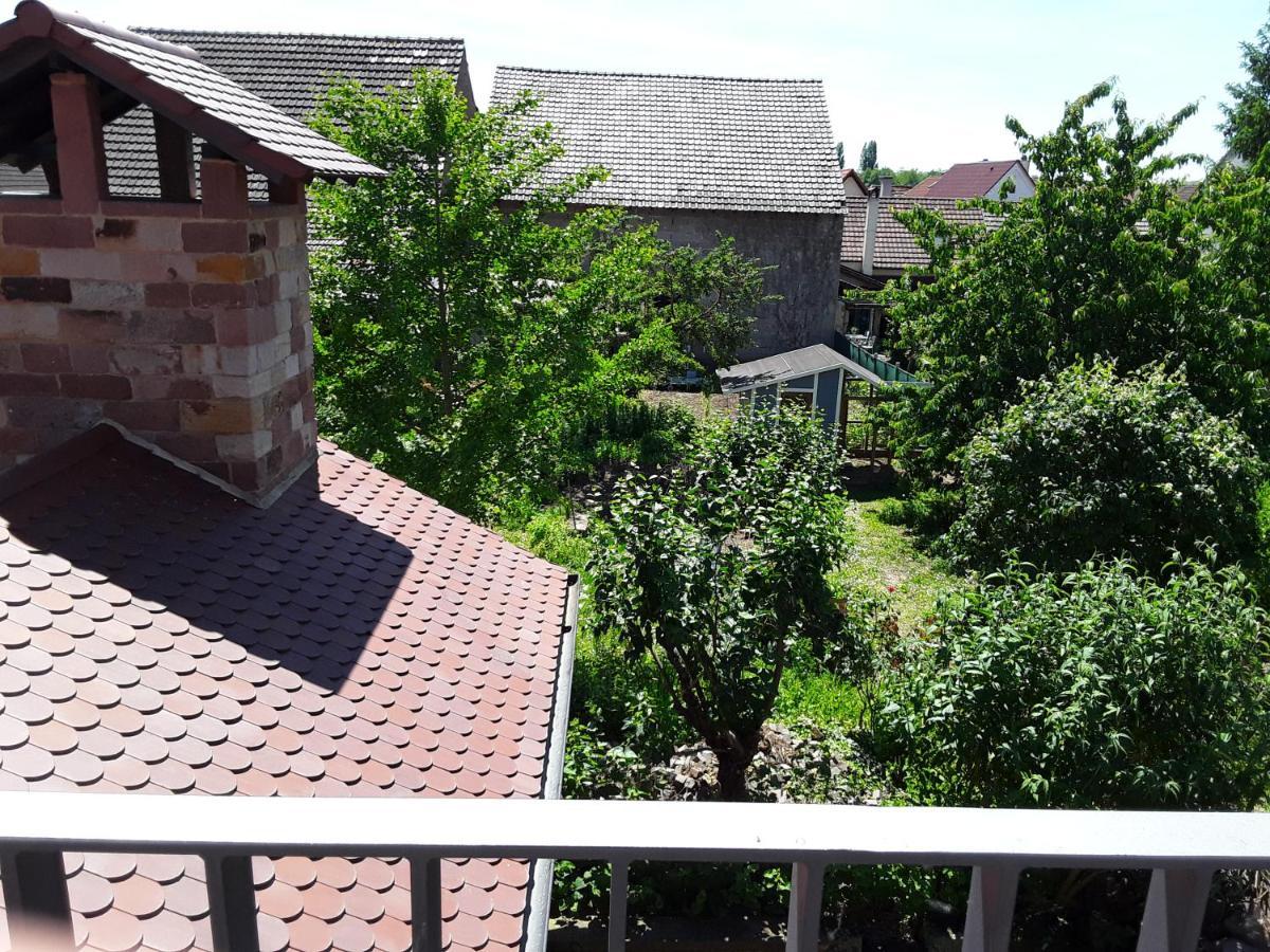 Willkommen In Unserem Kleinen Paradies Venningen Bagian luar foto