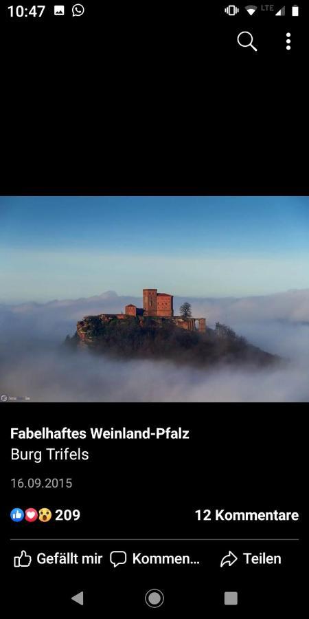 Willkommen In Unserem Kleinen Paradies Venningen Bagian luar foto